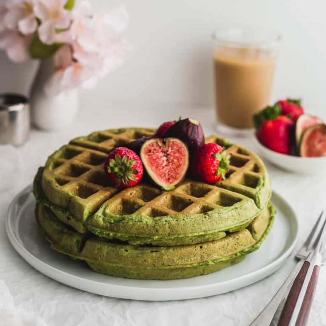 Matcha Waffles