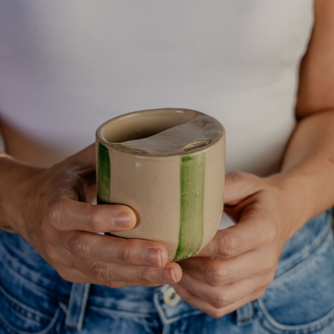 Taza con protección de espuma