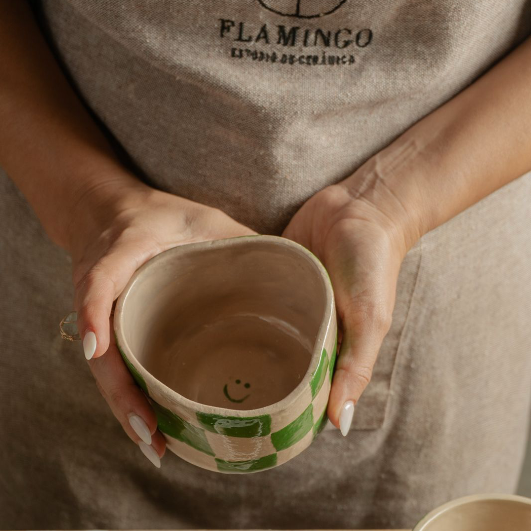 Taza forma orgánica